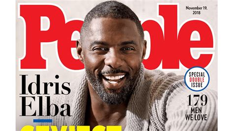 Idris Elba is People's Sexiest Man Alive - 8days