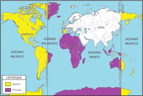 Historiativa: 3º Trimestre: Mapas do Tratado de Tordesilhas