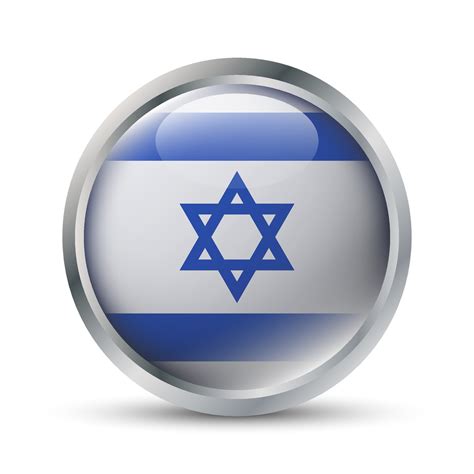 Israel Flag 3D Badge Illustration 36381857 Vector Art at Vecteezy