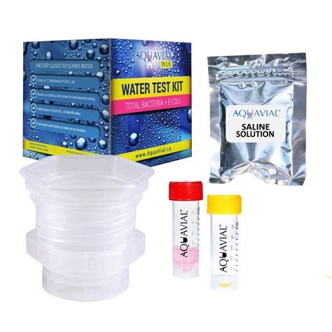 Buy AquaVial Plus Water Test Kit- Detects Total and Fecal Coliform ...