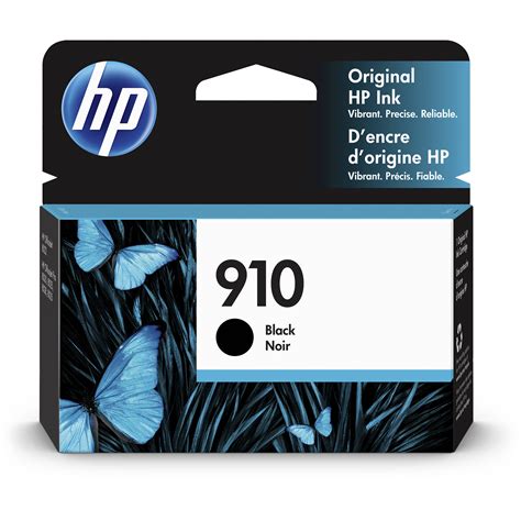 HP 910 Standard-Capacity Black Ink Cartridge 3YL61AN#140 B&H