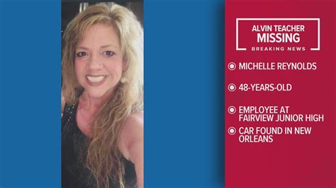 Update: Missing Mom-of-3 (Michelle Reynolds) Middle School Teacher ...