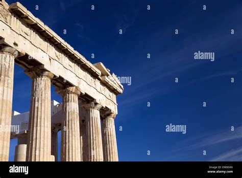 Parthenon on the Acropolis Stock Photo - Alamy