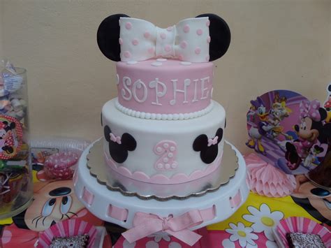 Minnie Birthday Cake - CakeCentral.com