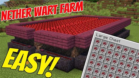 Minecraft Nether Wart Farm