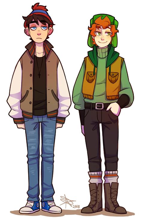 older stan and kyle designs :3c | Style south park, Kyle south park, South park