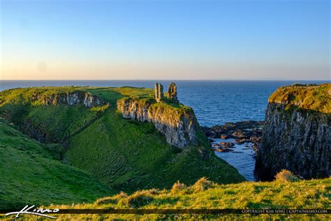 Old Ruins Dunseverick Castle Northern Ireland | Royal Stock Photo