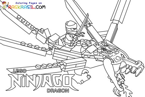 Ninjago Monster Dragon Lego Coloring Page Printable | Images and Photos finder