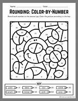 Math Bundle ROUNDING TO THE NEAREST 10 COLORING 26 Holiday & Seasonal  sketch template