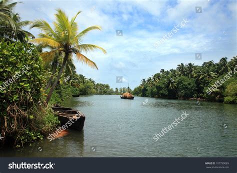 Backwater Scenery From Kerala, India. Stock Photo 107790089 : Shutterstock