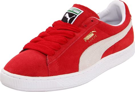 Puma Suede Classic Eco Laceup Fashion Sneaker in Red (team regal red ...