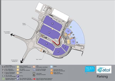 Terminal Maps | Airport Terminal Operations Limited - ATOL - Mauritius