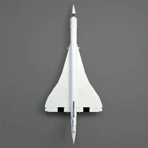 Wall Display Stand for the LEGO Concorde | iDisplayit