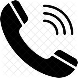 Phone Receiver Icon - Download in Glyph Style