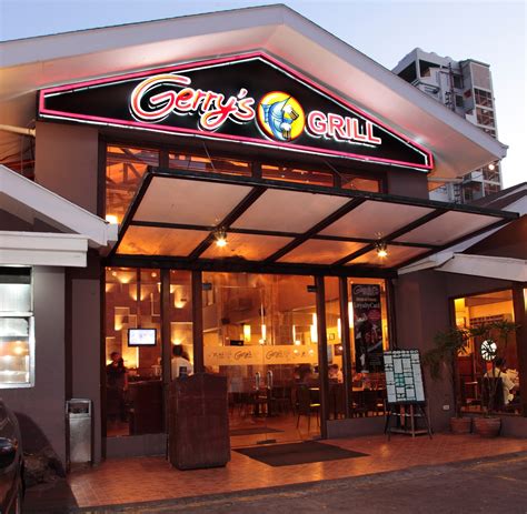 DUDE FOR FOOD: Food News: Gerry's Grill Opens Three More Branches