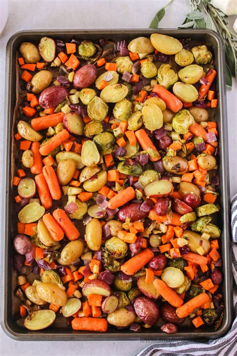 Roasted Winter Vegetables - simplesidedishes.com