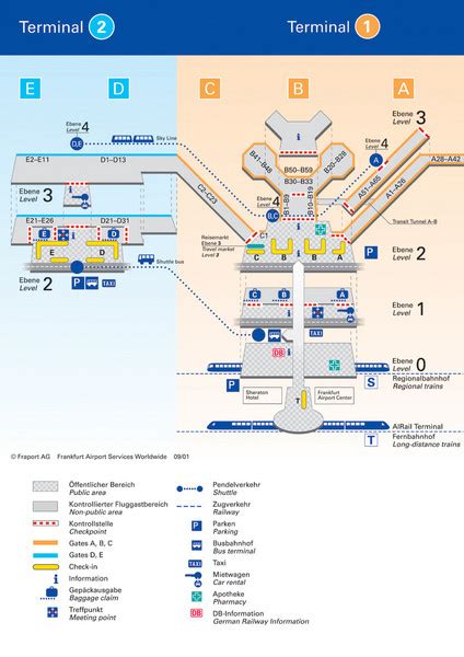 Frankfurt Airport Map - Frankfurt Airport • mappery