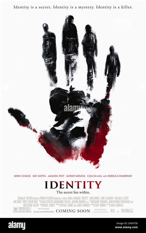 FILM POSTER, IDENTITY, 2003 Stock Photo - Alamy