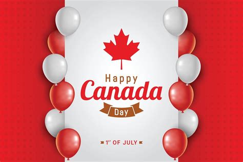 Happy canada day celebration banner template 2714021 Vector Art at Vecteezy