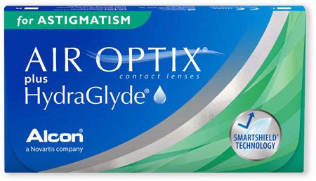 Air Optix plus HydraGlyde for Astigmatism - Parameters and Specs - Optix-now