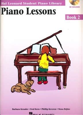 Piano Lessons-Book 2 (Book/Enhanced CD Pack): 9780634031199 - Christianbook.com