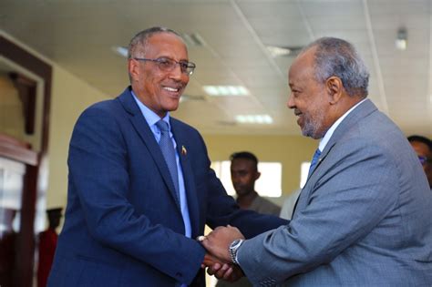 Somaliland President Muse Bihi Abdi Arrives In Djibouti for first trip ...