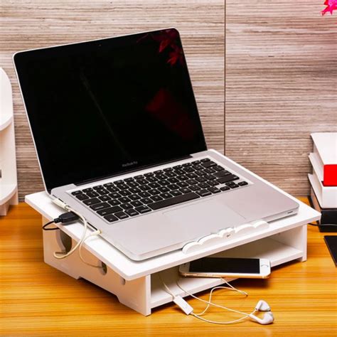 Simple Laptop Holder Notebook Stand Cooling Pad Computer Stand display stand storage laptop ...