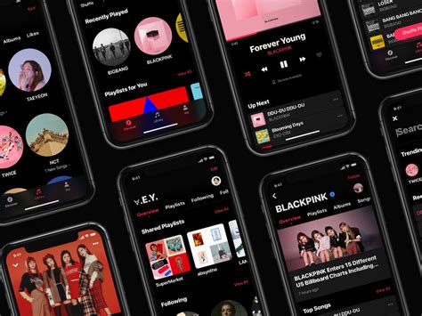 Apple Music Dark Mode by Ekkrit Foonngern on Dribbble