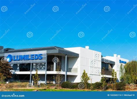 Philips Lumileds Lighting Company Headquarters Campus Editorial Stock Image - Image of america ...