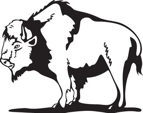 Free Bison Clipart Black And White, Download Free Bison Clipart Black ...