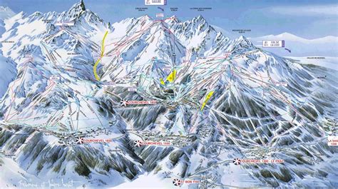 Courchevel Ski Map