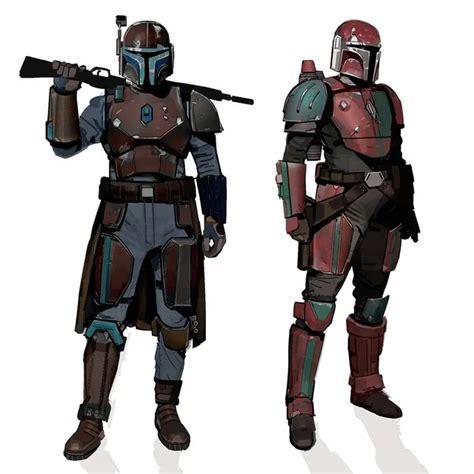 Mandalorian covert costume concepts by the show s designer brian matyas ...