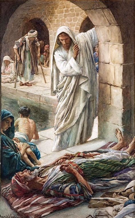 "The Pool of Bethesda" - painting by Harold Copping (1863-1932) from ...