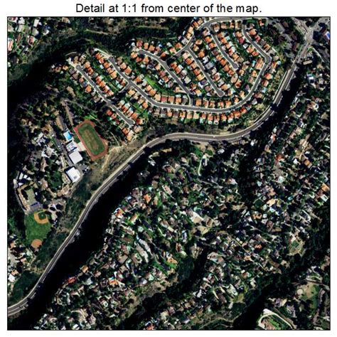 Aerial Photography Map of Rolling Hills Estates, CA California