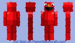 Elmo Minecraft Skin