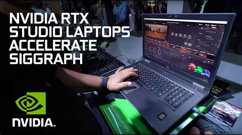 NVIDIA Studio: RTX Studio Laptops Accelerate at SIGGRAPH - YouTube