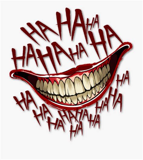 #mq #haha #laugh #mouth #red #joker - Ha Ha Ha Ha Joker , Free Transparent Clipart - ClipartKey