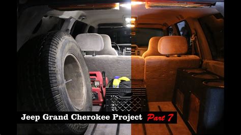 Jeep Grand Cherokee Project (Part 7) - Interior Light Upgrade - YouTube