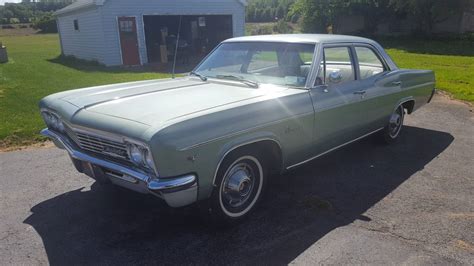 Sedate Sedan: 1966 Chevrolet Impala Four Door 26K mile survivor ...