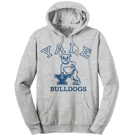 Yale Bulldog Pullover Hoodie – Tee Luv