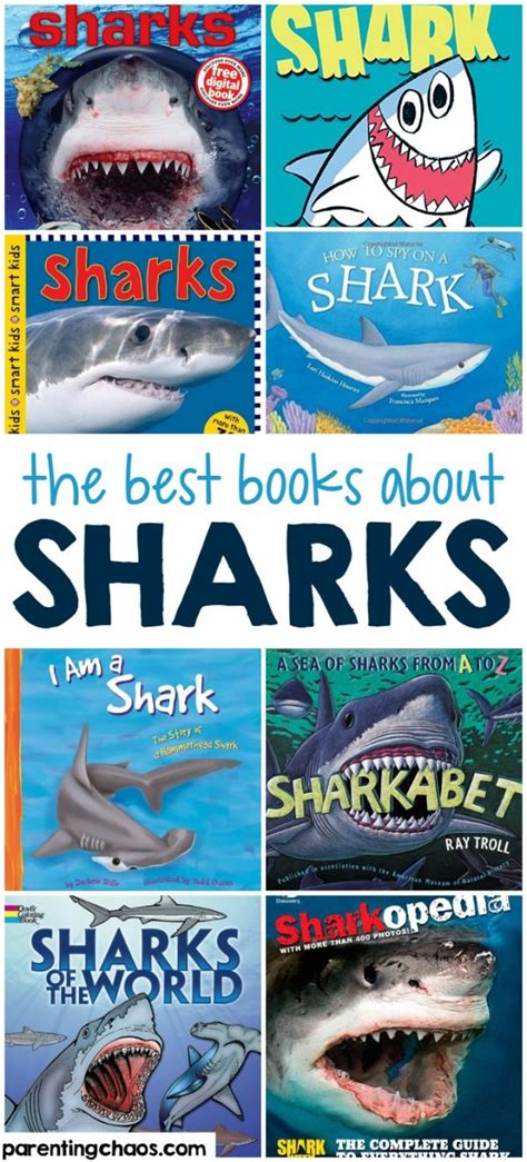 The Best Shark Books for Kids ⋆ Parenting Chaos