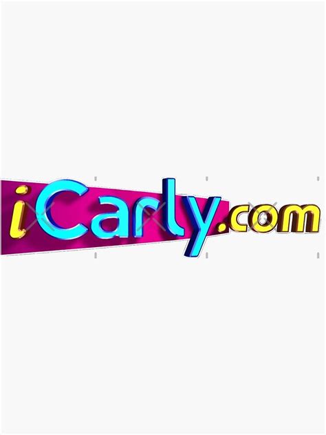 "icarly.com logo" Sticker for Sale by puamelia22 | Redbubble