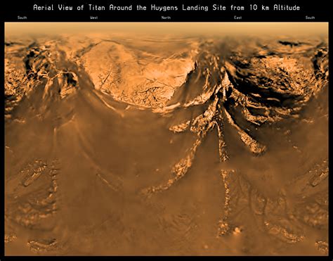 Titan Landing Pictures by Huygens Spacecraft | Space