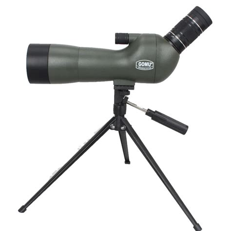 GOMU Waterproof Angled 20-60×60 Zoom Spotting Scopes With Tripod ...