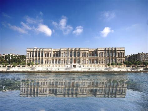 The Çırağan Palace Kempinski Hotel in Istanbul, Turkey