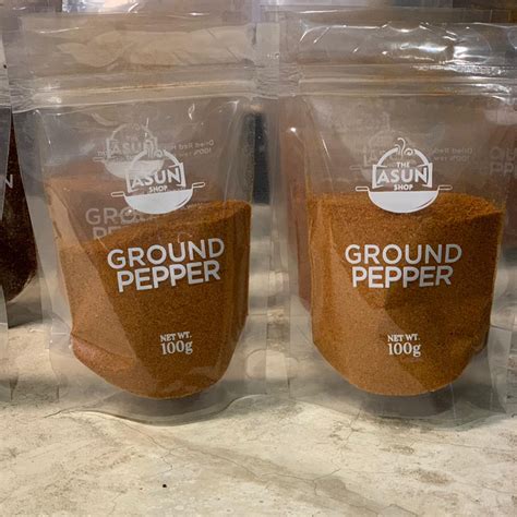 Ground Pepper - The Asun Shop - London - UK