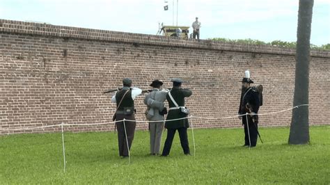 Fort Moultrie, Fort Sumter wrap up 162nd Civil War anniversary with rifle reenactments