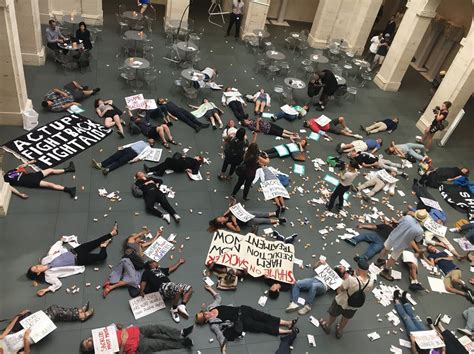 Protesters Stage 'Die-In' At Harvard Museum To Criticize Namesake's Link To Opioid Crisis ...