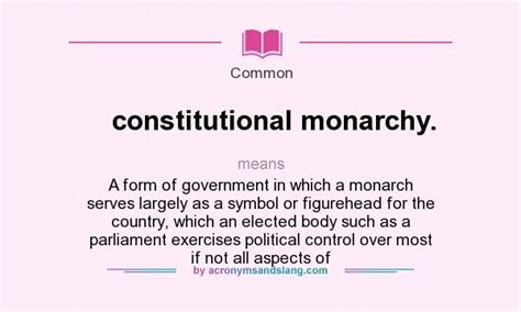 Constitutional Monarchy Countries