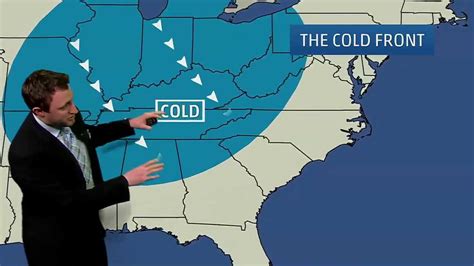 Cold Front Weather Map